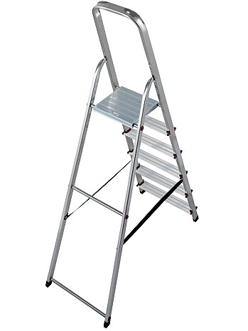 KRAUSE CORDA drabina aluminiowa wolnostojąca 6 stopni